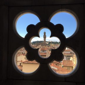 Siena, Montepulciano and Firenze postcard