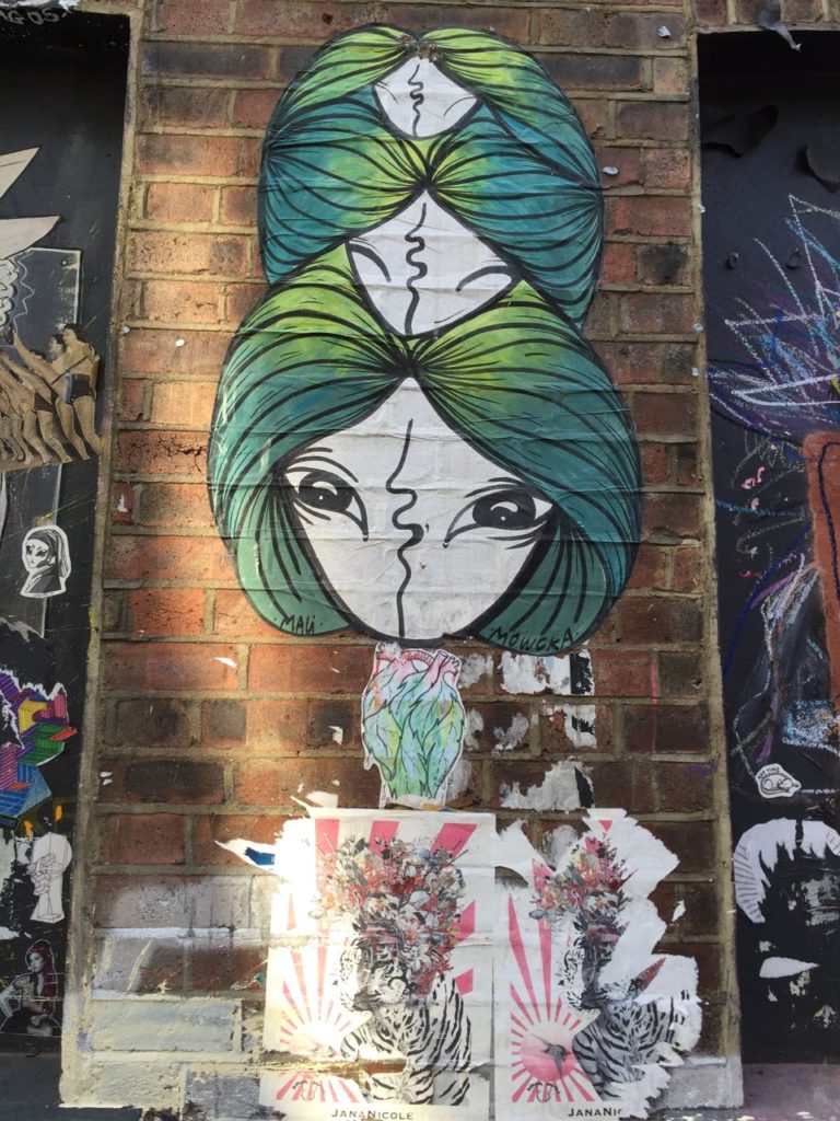 Street art, brick lane, london