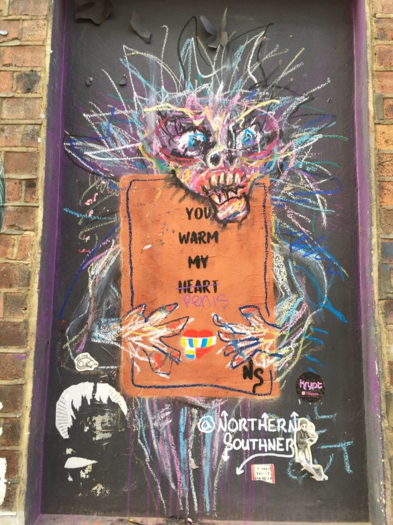 Street art, brick lane, london