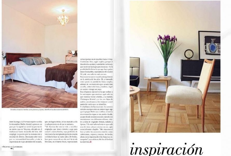 Mas Deco n 361, March 2010: Renovation of a 60’s house in Santiago, furnishings by Mei Line